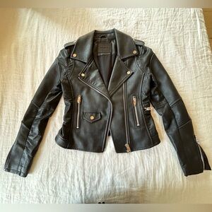Faux leather jacket. Blank NYC. XS